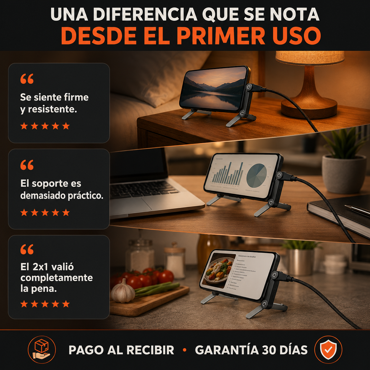 FlexiCharge™ | Carga Rápida y durabilidad