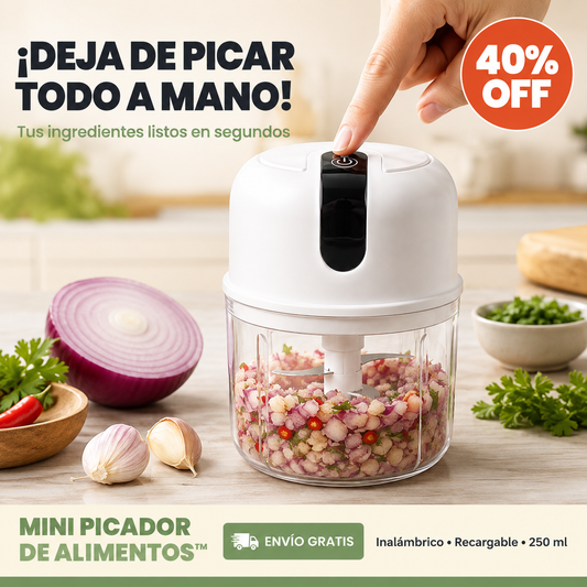 Mini Picador de Alimentos | 40% OFF