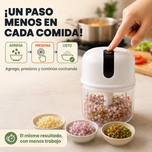 Mini Picador de Alimentos | 40% OFF
