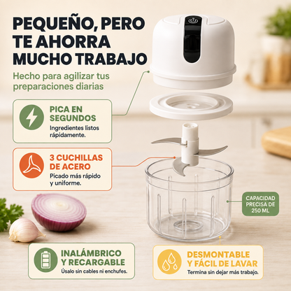 Mini Picador de Alimentos | 40% OFF