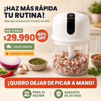 Mini Picador de Alimentos | 40% OFF