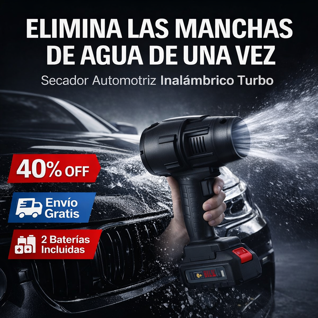 SECADOR TURBO DETAILING CAR | 40% OFF