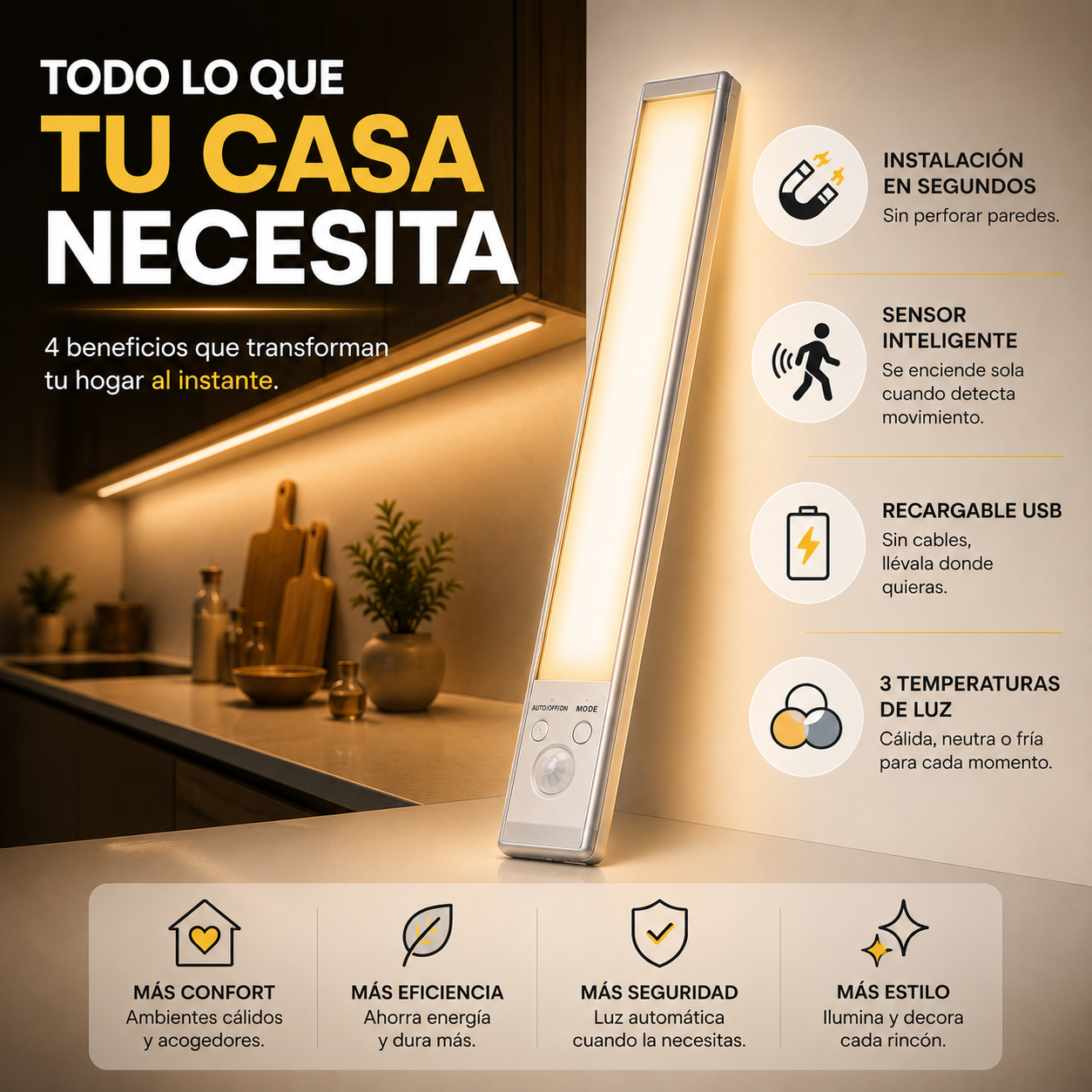 Luz Led Inteligente | OFERTA 3x1