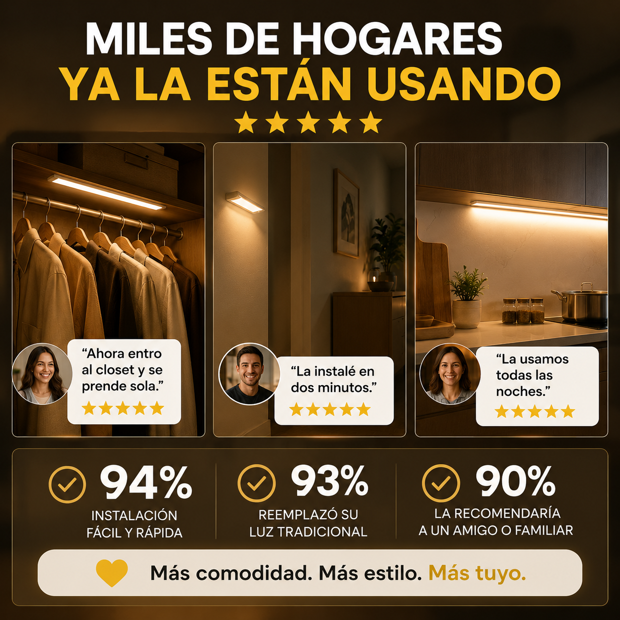 Luz Led Inteligente | OFERTA 3x1