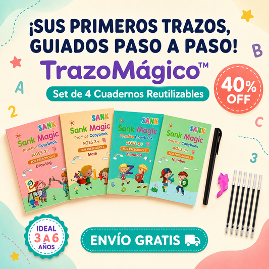 TrazoMágico™ | Set de Caligrafía Reutilizable