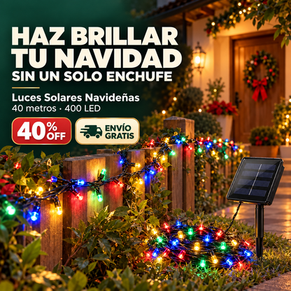 Set 400 Luces Solares 40M | 40% OFF